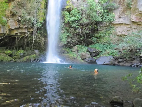 La Cangreja Waterfall, waterfall in Guanacaste (photo 1 of 2)