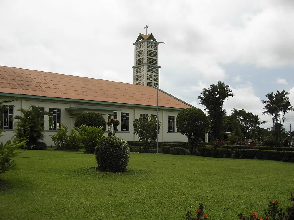 San Juan Bosco Church & La Fortuna Central Park, lugar emblemático en Arenal y La Fortuna (foto 2 de 4)
