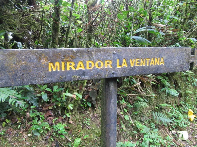 La Ventana Continental Divide Lookout, viewpoint in Monteverde (photo 3 of 3)