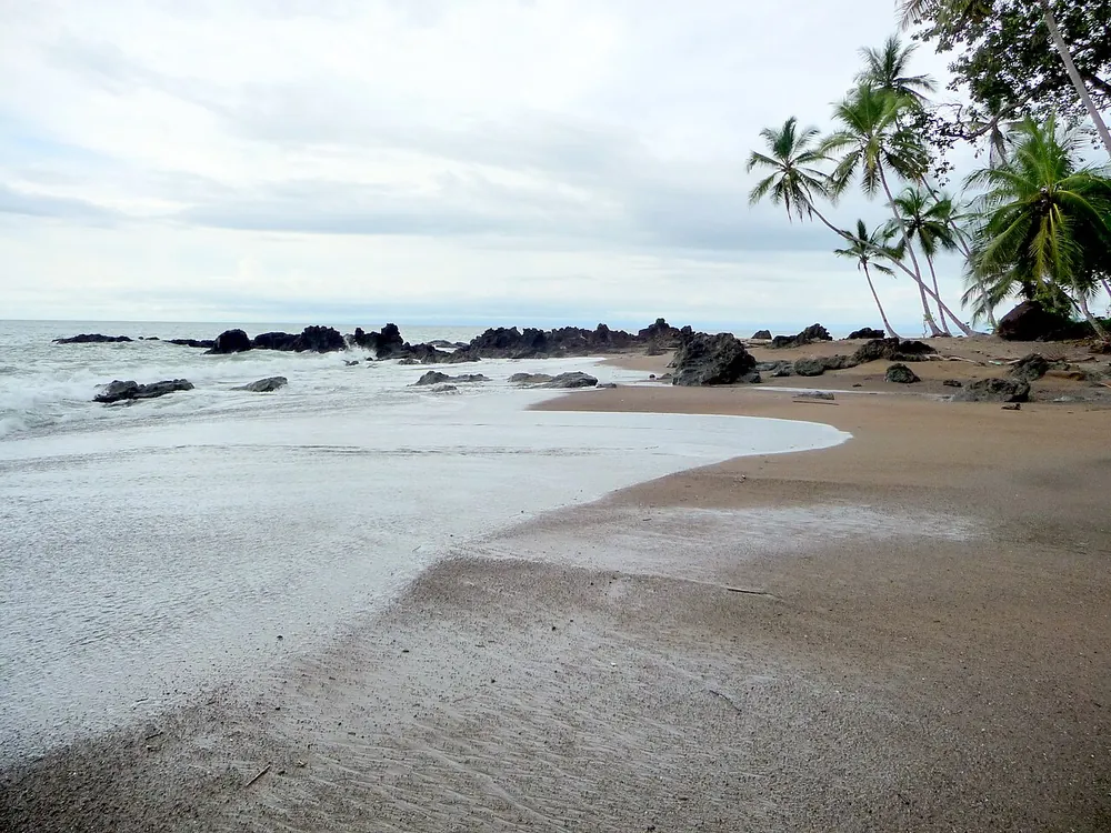 Playa Cocalito, beach in Osa Peninsula