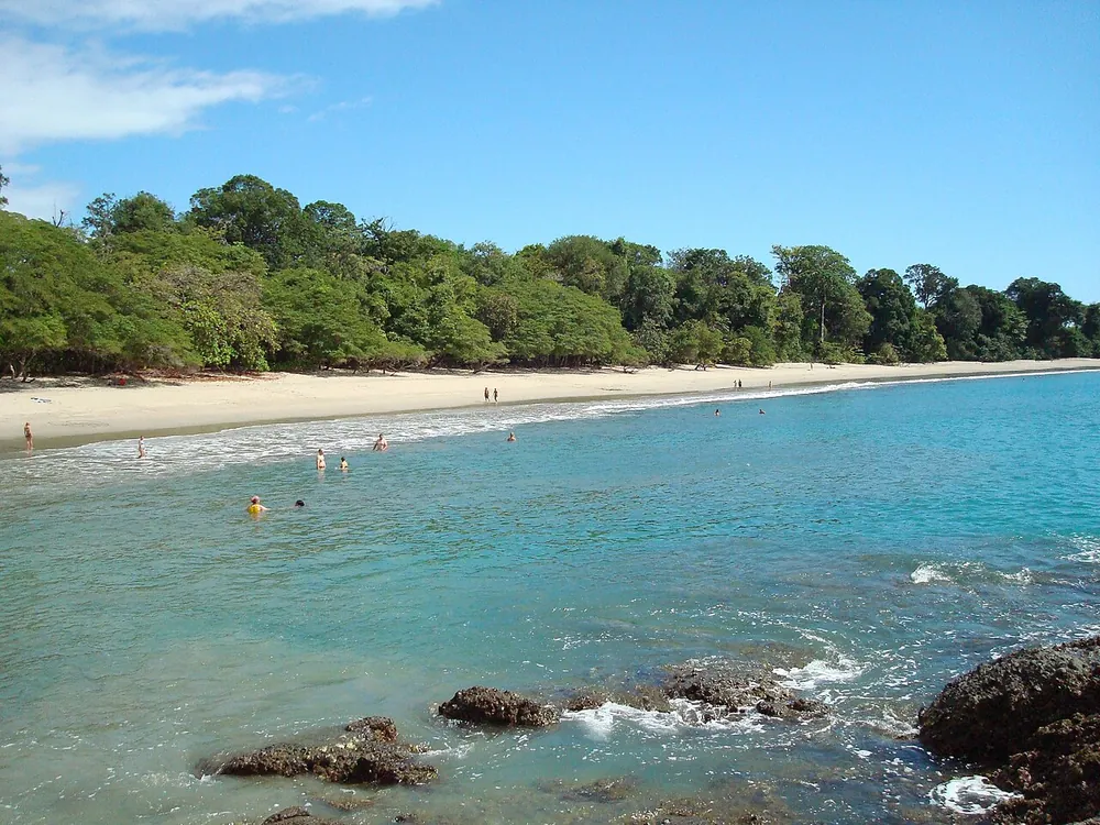 Playa Manuel Antonio (inside the national park), swimming spot in Central Pacific (photo 1 of 5)