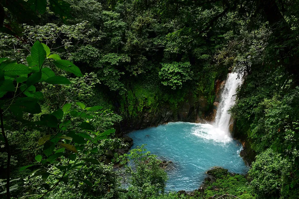 Río Celeste Waterfall, catarata en Arenal y La Fortuna (foto 3 de 5)