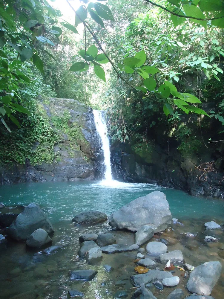 Uvita Waterfall (Catarata Uvita), waterfall in Central Pacific (photo 1 of 2)